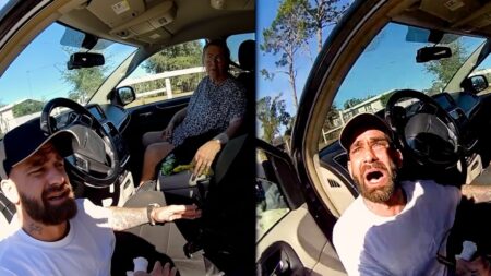 He Cries for Mom & Then Acts Tough with Cops He Cries for Mom & Then Acts Tough with Cops