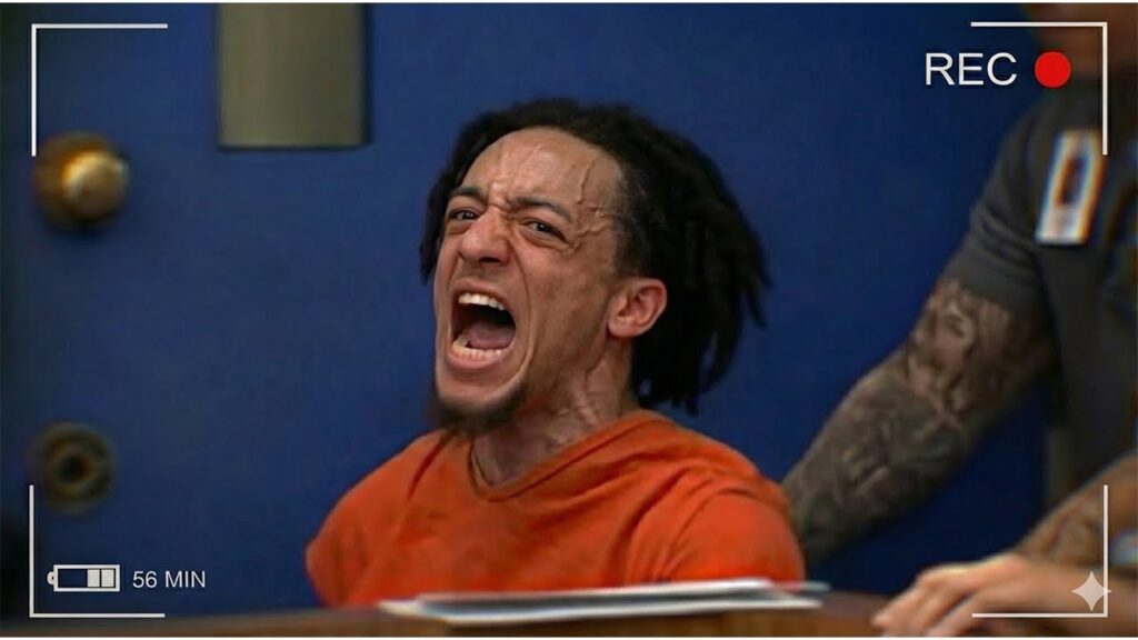 College Student Freaks Out In Court After Getting 3 Life Sentences